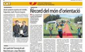 El Trofeu Internacional Forjadors de l'Orientació Catalana al «Mundo Deportivo»